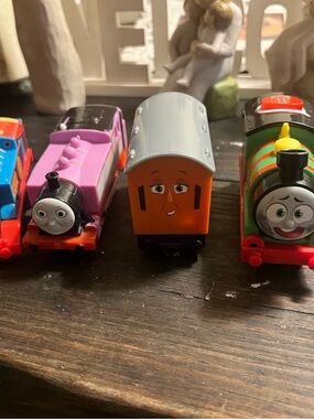 Thomas & Friends Orange Train Car with Gray Roof